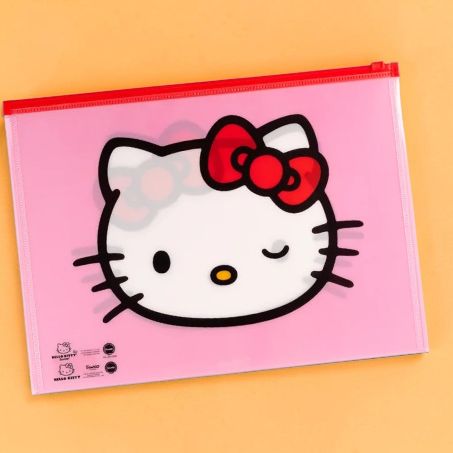 MOOVING SOBRE PLASTICO A4 KITTY ZIPLOC