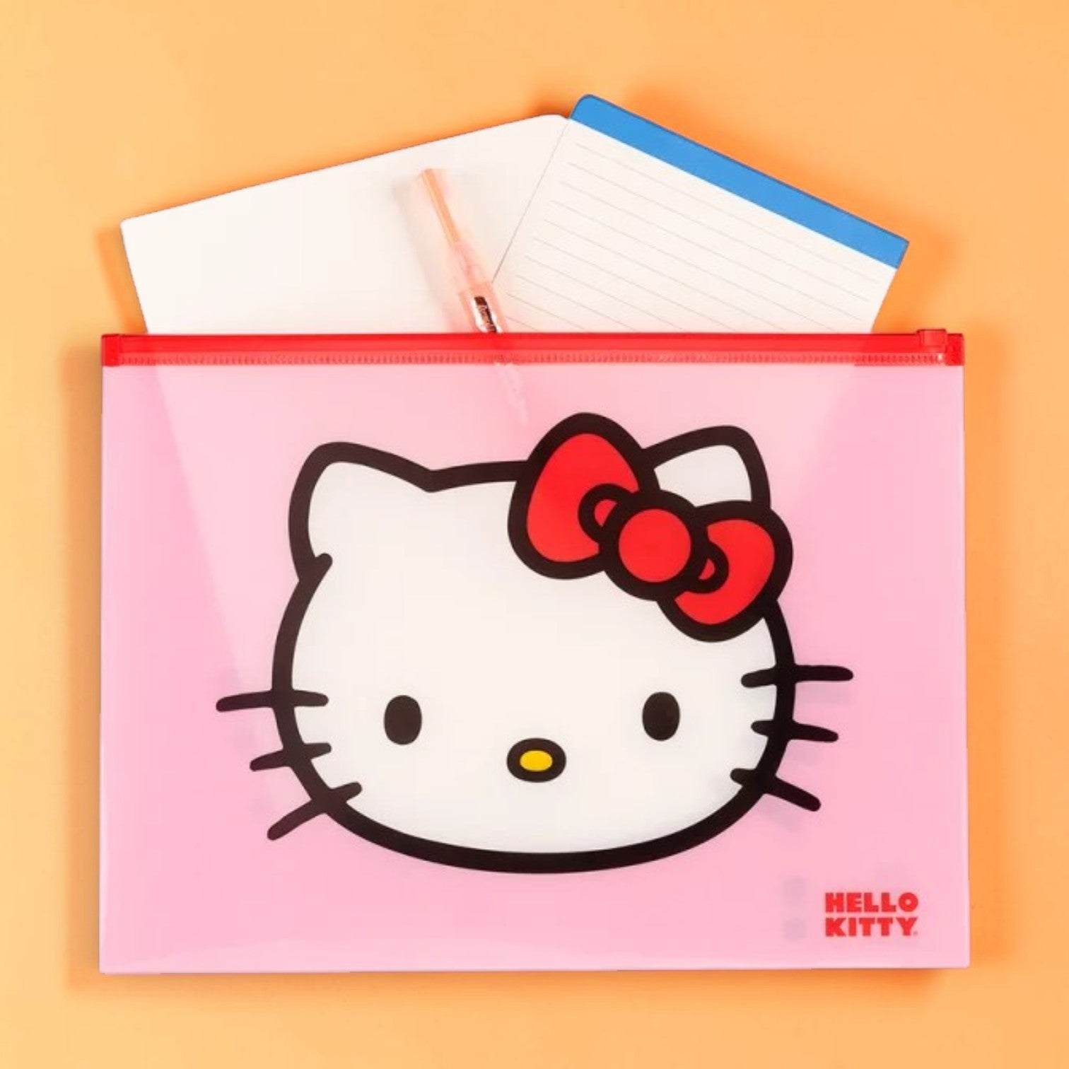 MOOVING SOBRE PLASTICO A4 KITTY ZIPLOC
