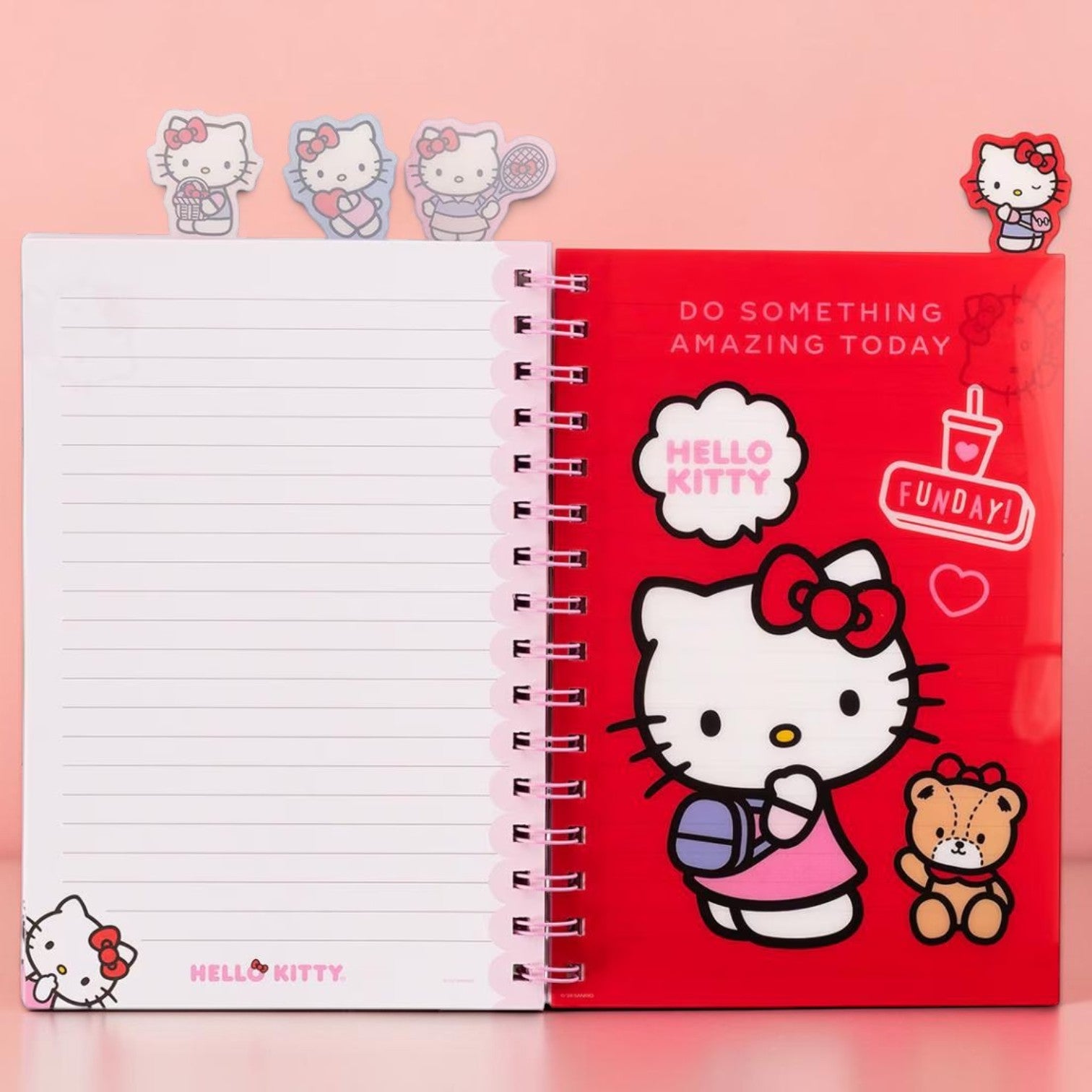 Sobre con cierre zip impreso HELLO KITTY Mooving Paper