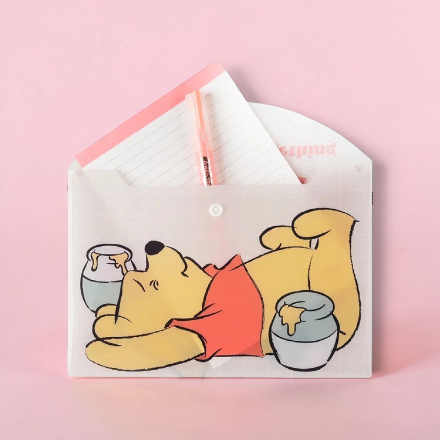 Carpeta / Sobre Mooving A5 Licencias - Winnie Pooh