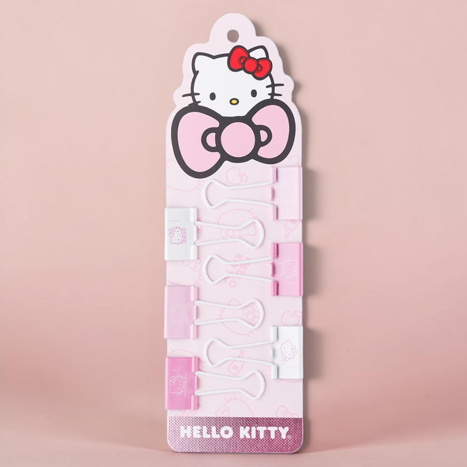 Binder clips de 25 mm x 6 HELLO KITTY Mooving Paper