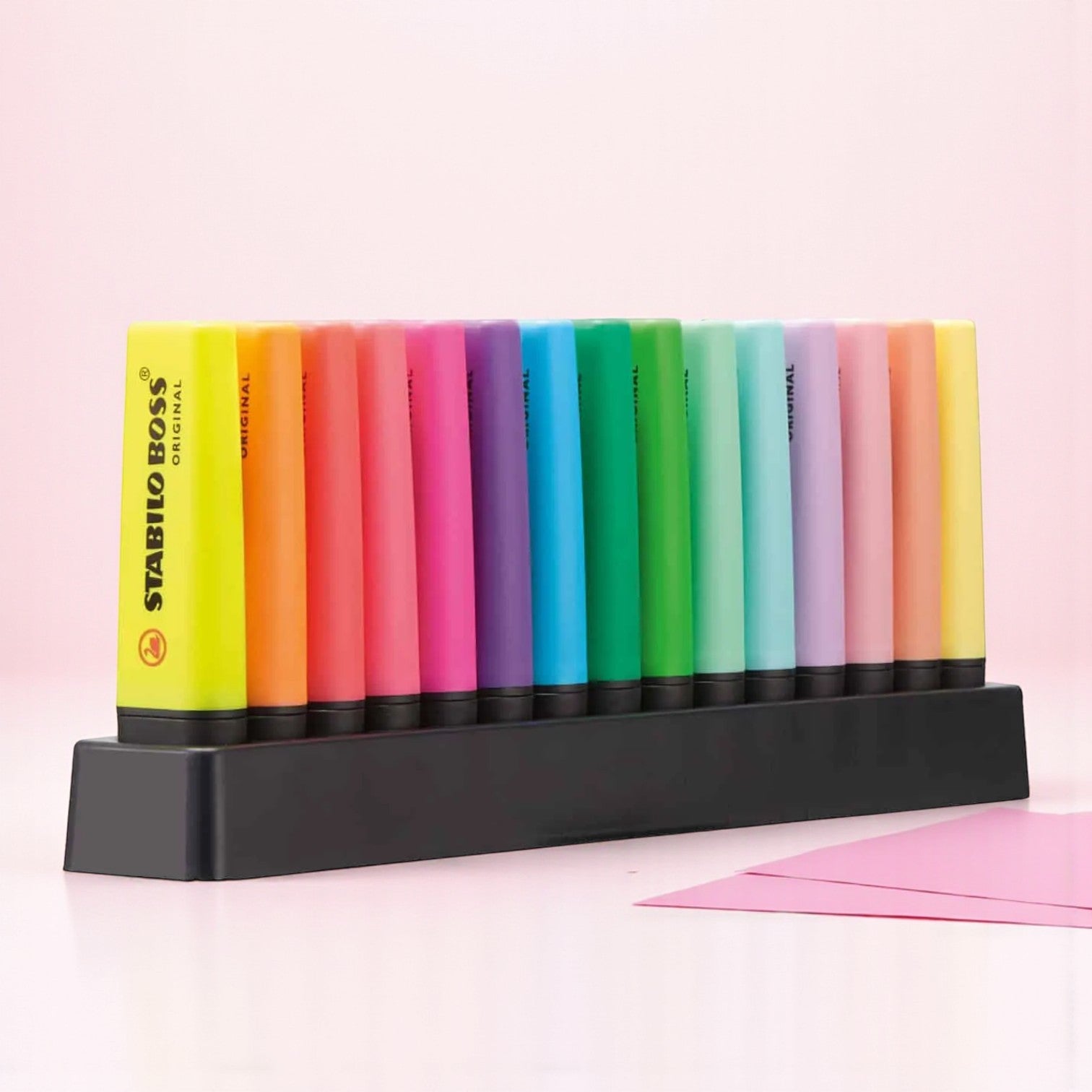 Set de Resaltadores STABILO BOSS Original – 15 Colores