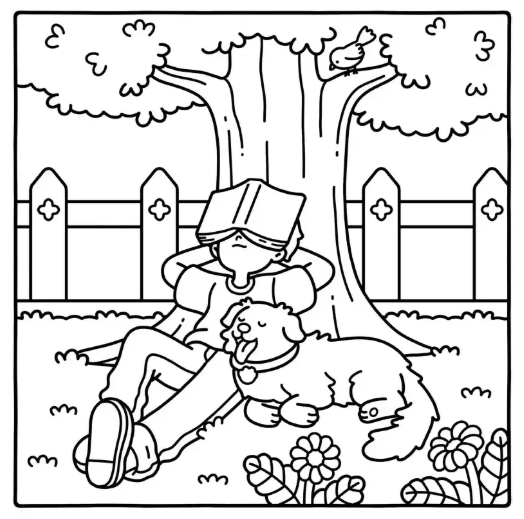 Libro para Colorear Cozy Times – Cute & Easy Coloring Book