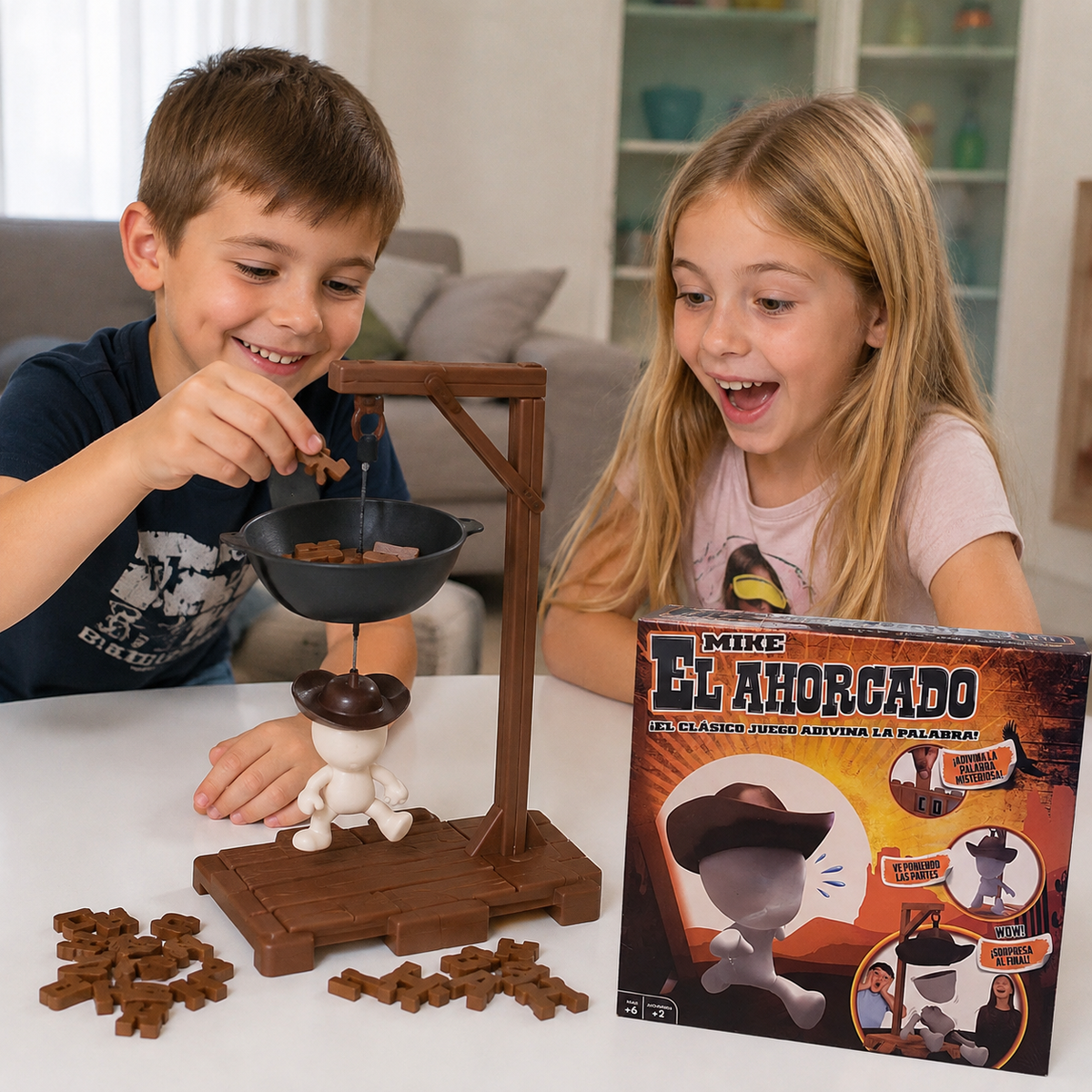 Mike El Ahorcado – ¡Adivina la Palabra!
