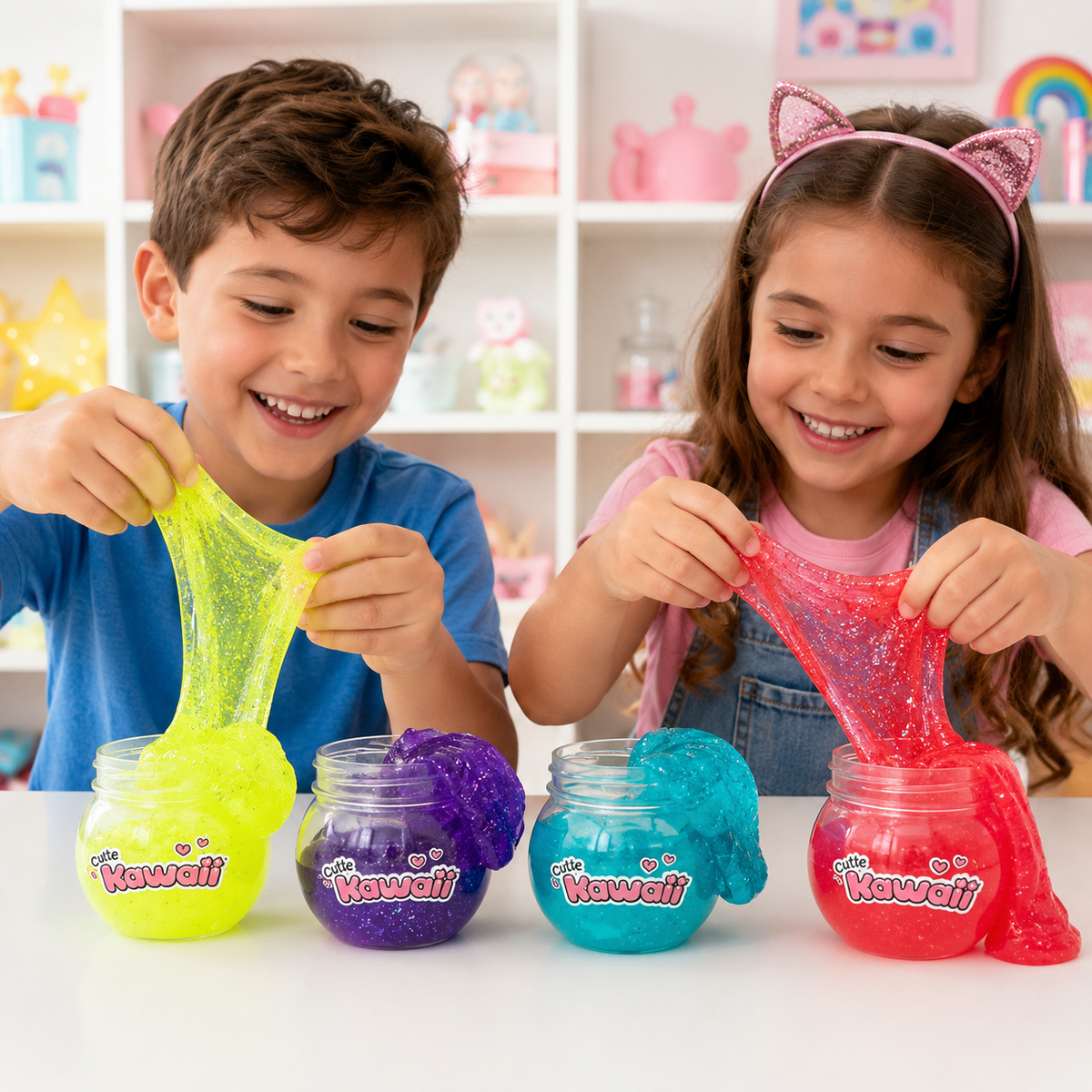 Slime Cutie Kawaii Gatitos