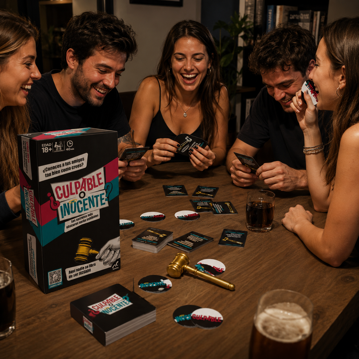 Culpable o Inocente – Juego de Mesa para Adultos