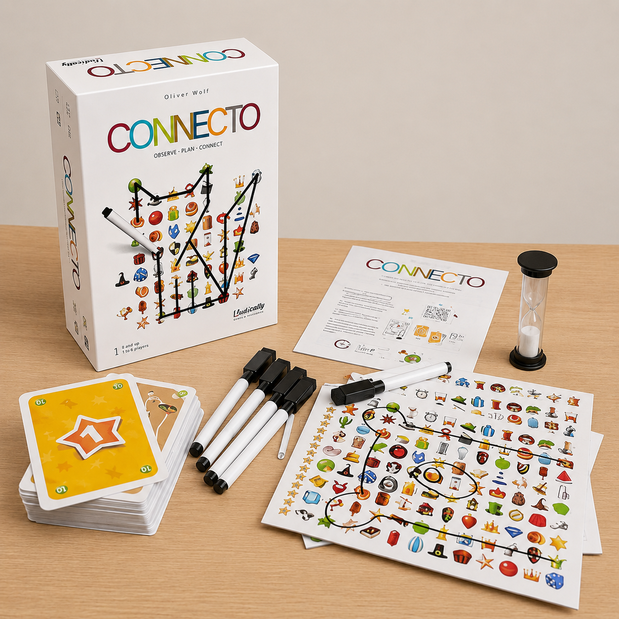Connecto – Juego de Lógica y Conexiones