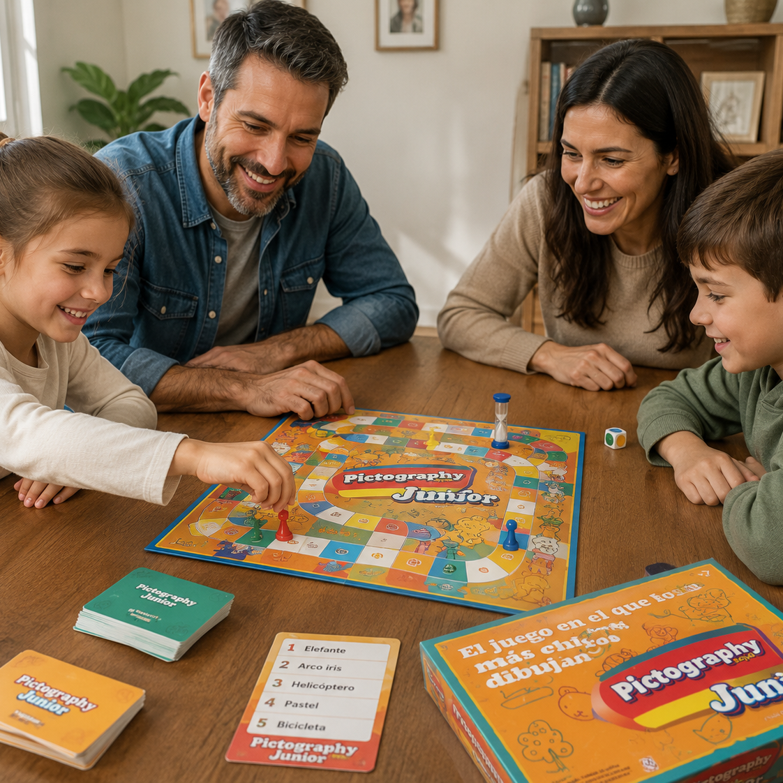 Pictography Junior – Juego de Mesa para Dibujar y Adivinar (+7 años)