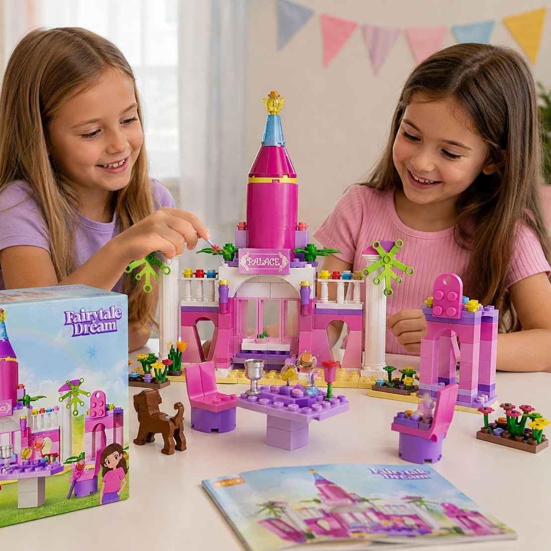 Fairytale Dream – Castillo de Bloques para Armar con Accesorios