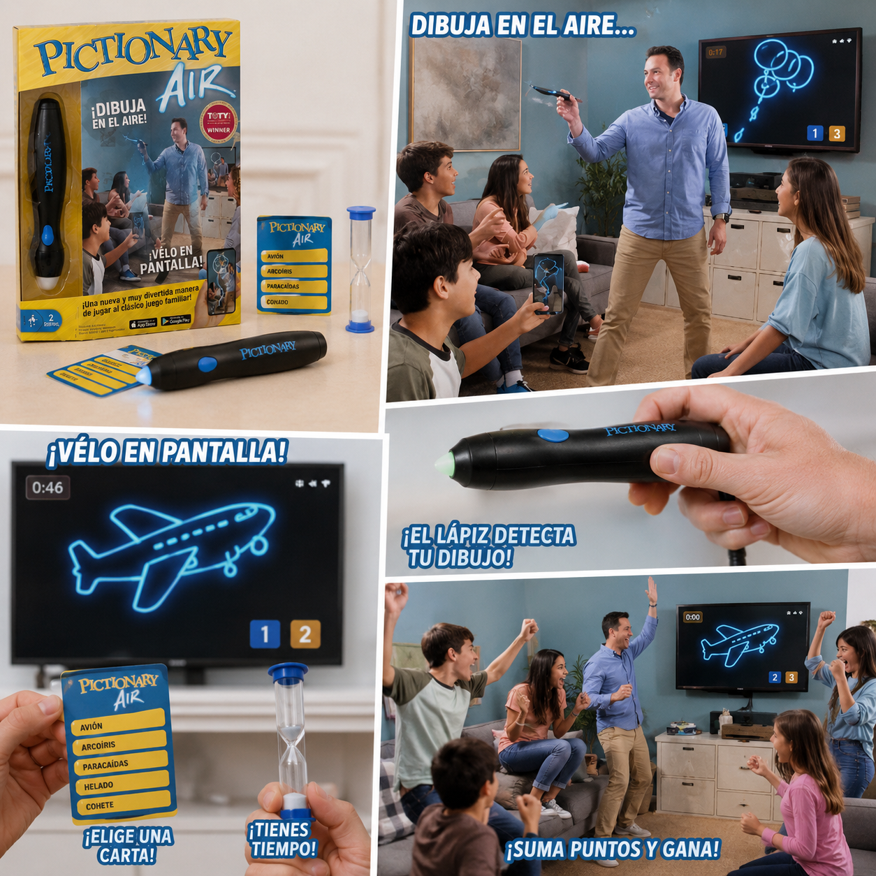 Pictionary Air – El Clásico Juego de Dibujar, ¡Ahora en el Aire!