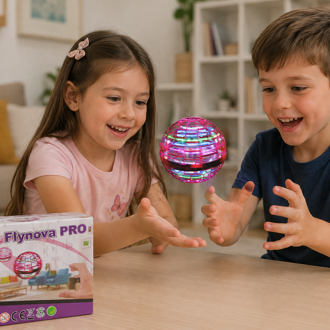 Flynova PRO – Pelota Voladora LED Recargable