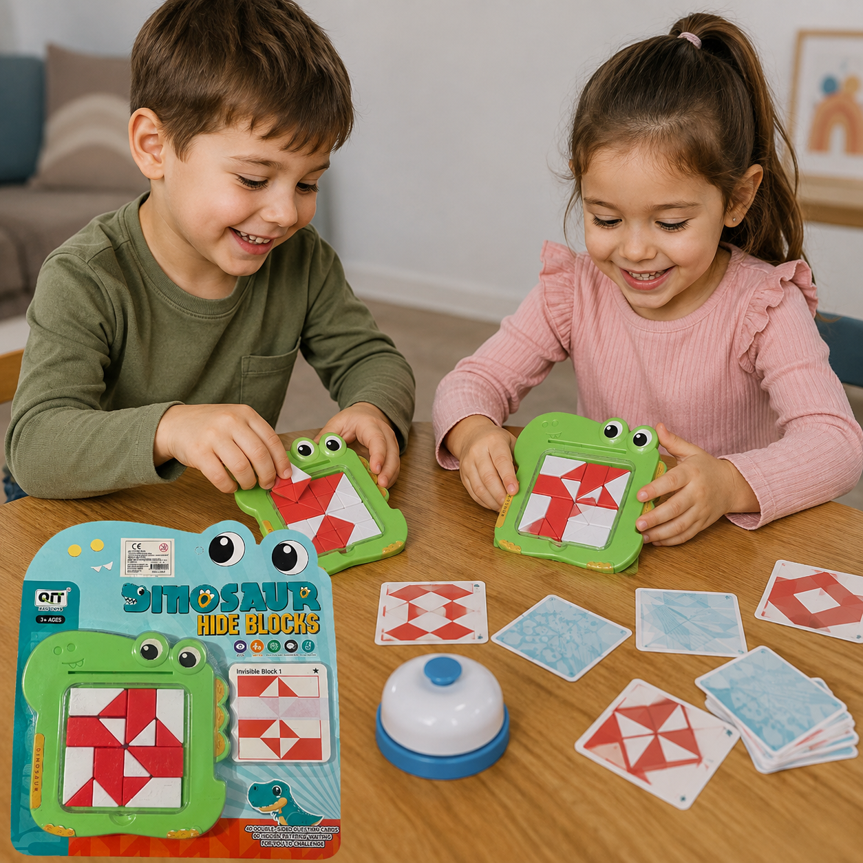 Dinosaur Hide Blocks – Juego de Lógica y Desafíos