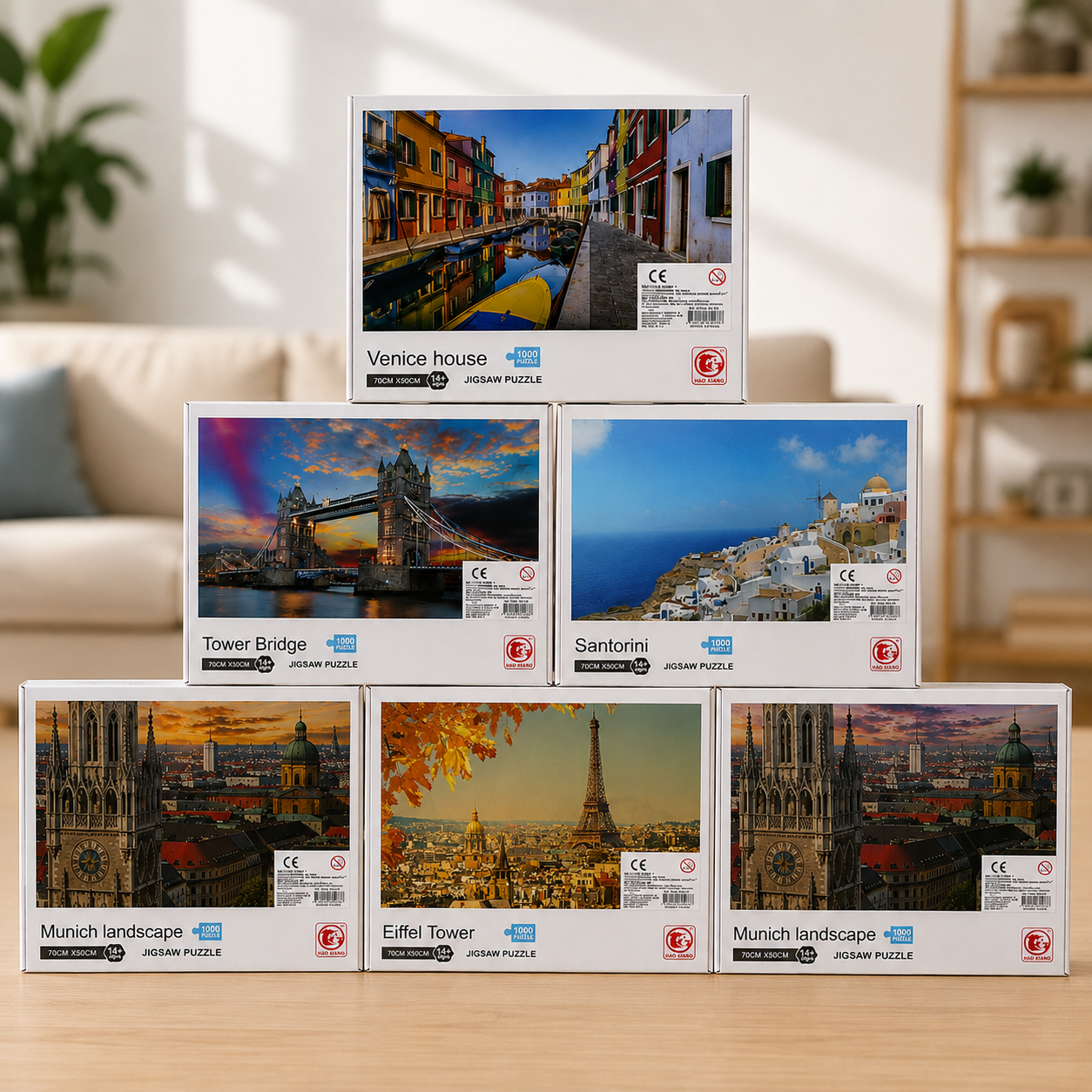 Puzzle 1000 Piezas – Paisajes del Mundo 70 x 50 cm