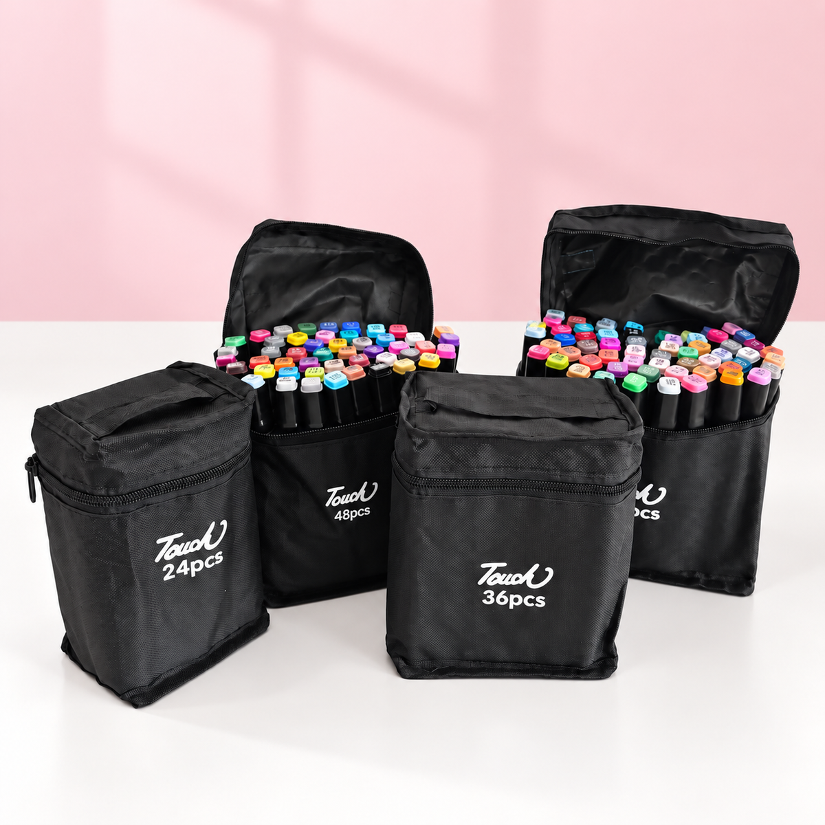 Set Marcadores Touch Doble Punta + Libro para Colorear de Regalo