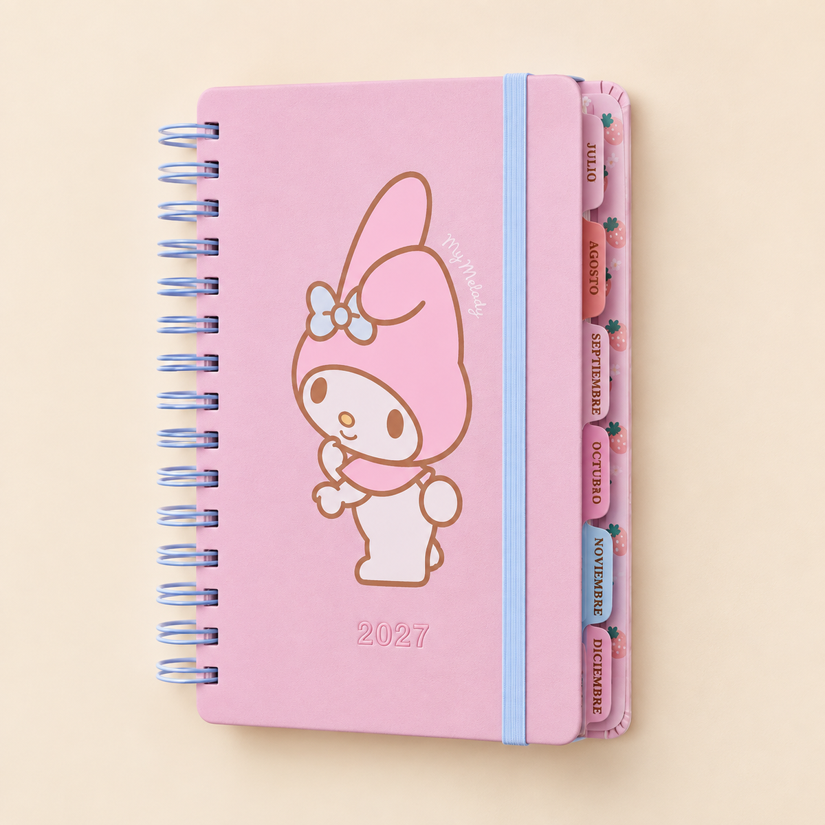 Agenda Mooving My Melody 2027 diaria