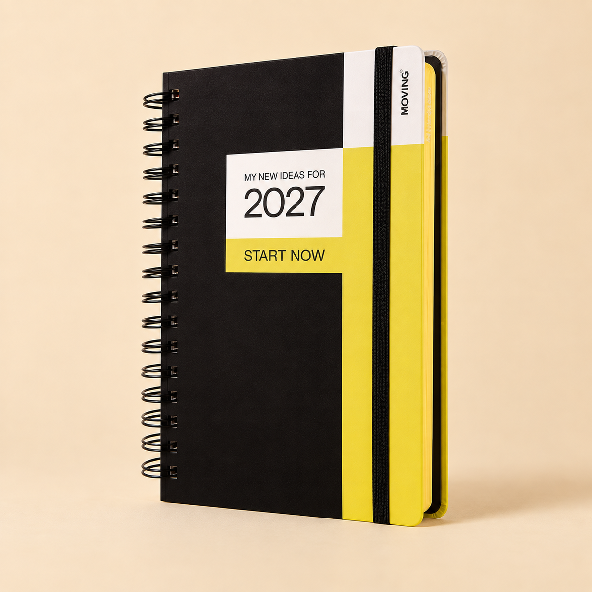 Agenda Mooving Urban 2027 diaria con espiral