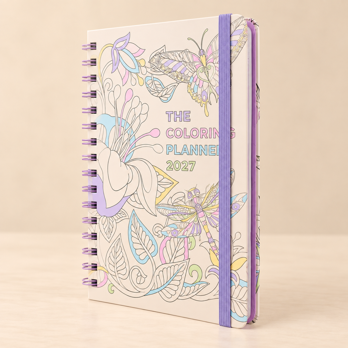 Agenda Mooving The Coloring by Car Pintos 2027 semanal