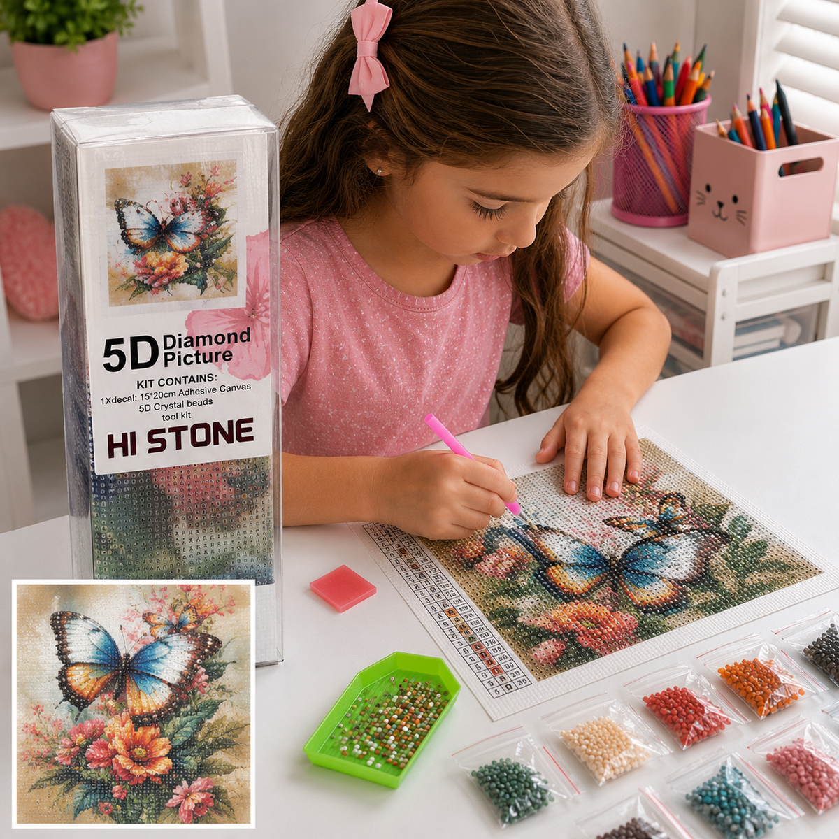 Diamond Painting 5D – Diseños para Crear y Brillar