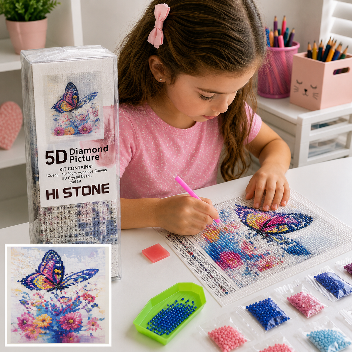 Diamond Painting 5D – Diseños para Crear y Brillar