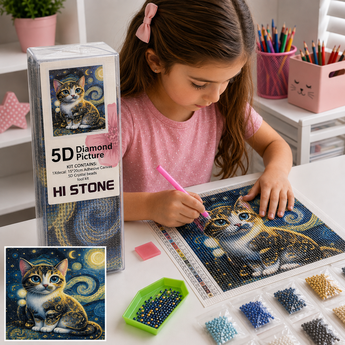Diamond Painting 5D – Diseños para Crear y Brillar