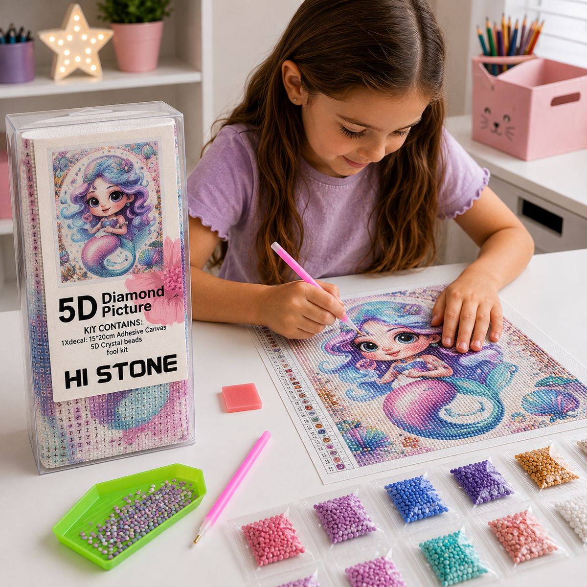 Diamond Painting 5D – Diseños para Crear y Brillar
