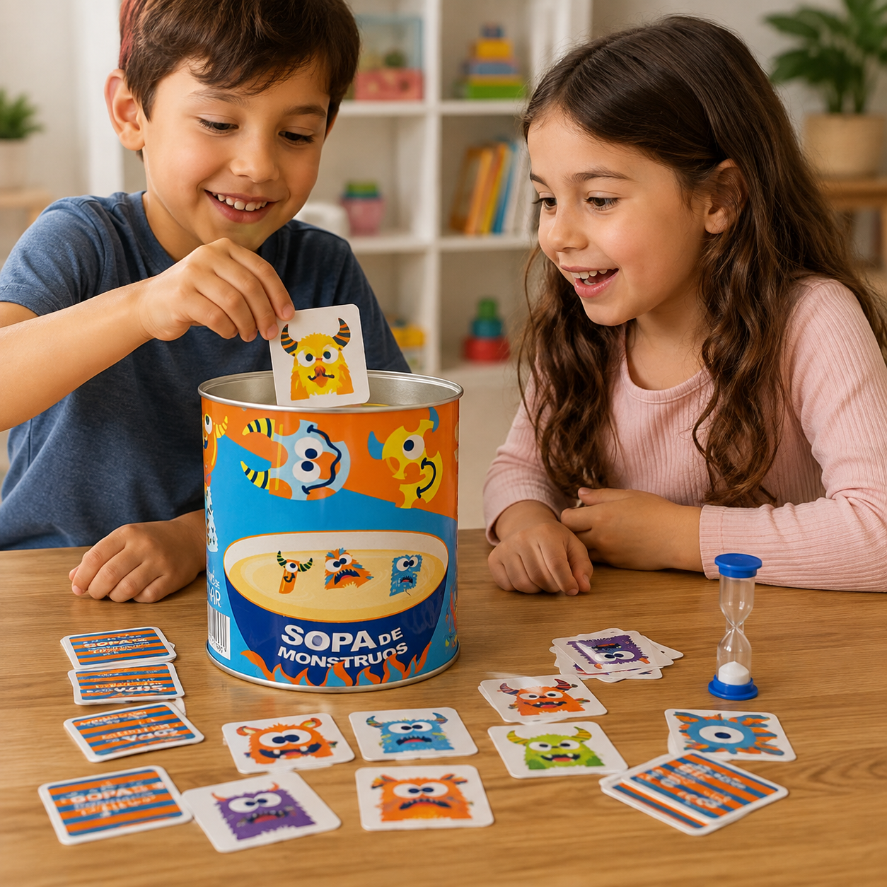 Sopa de Monstruos – Juego de Rapidez y Observación