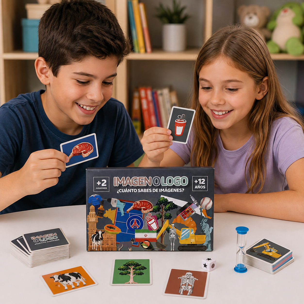 Imagen o Logo – Juego de Cartas para Adivinar Imágenes