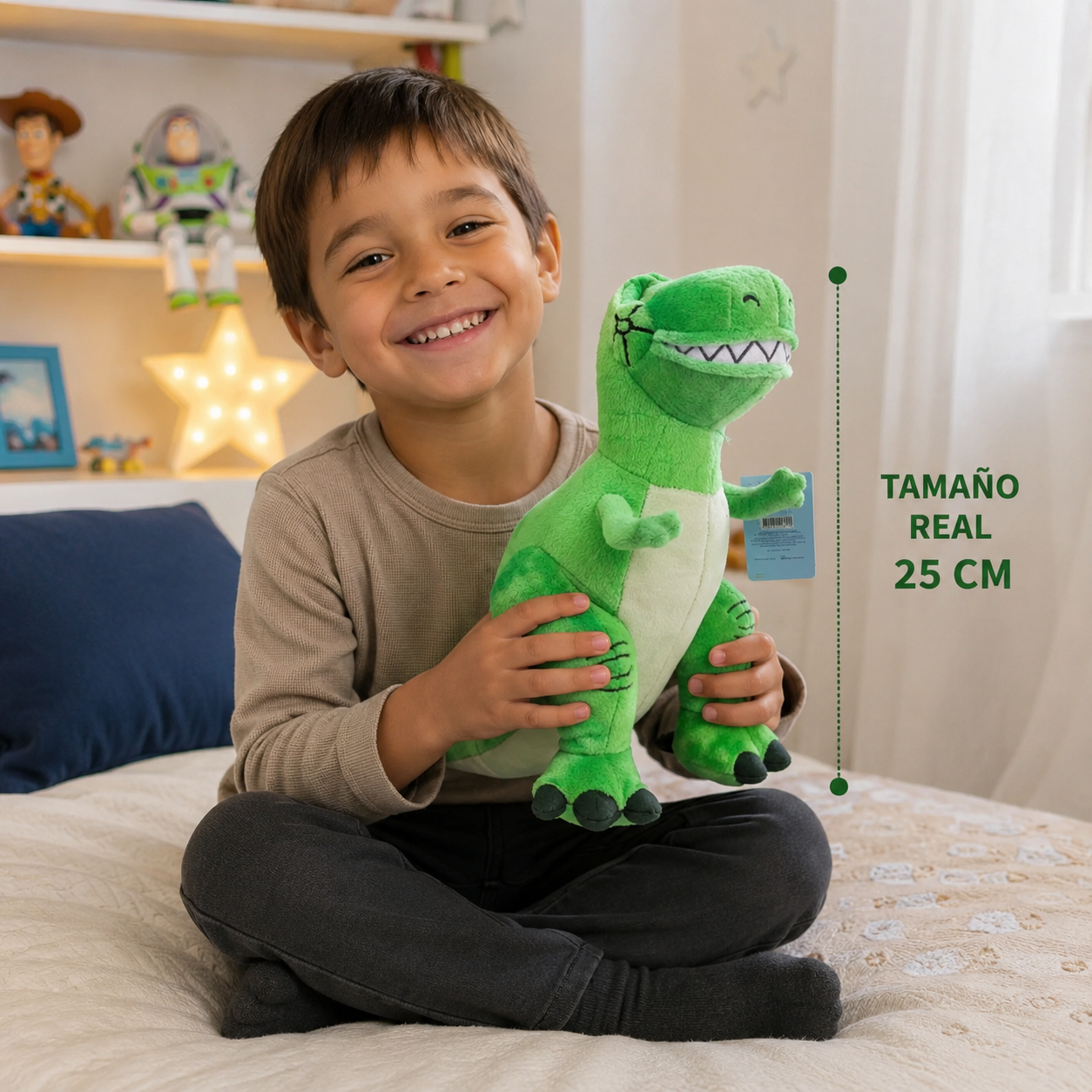 Peluche Rex – Toy Story 25 cm