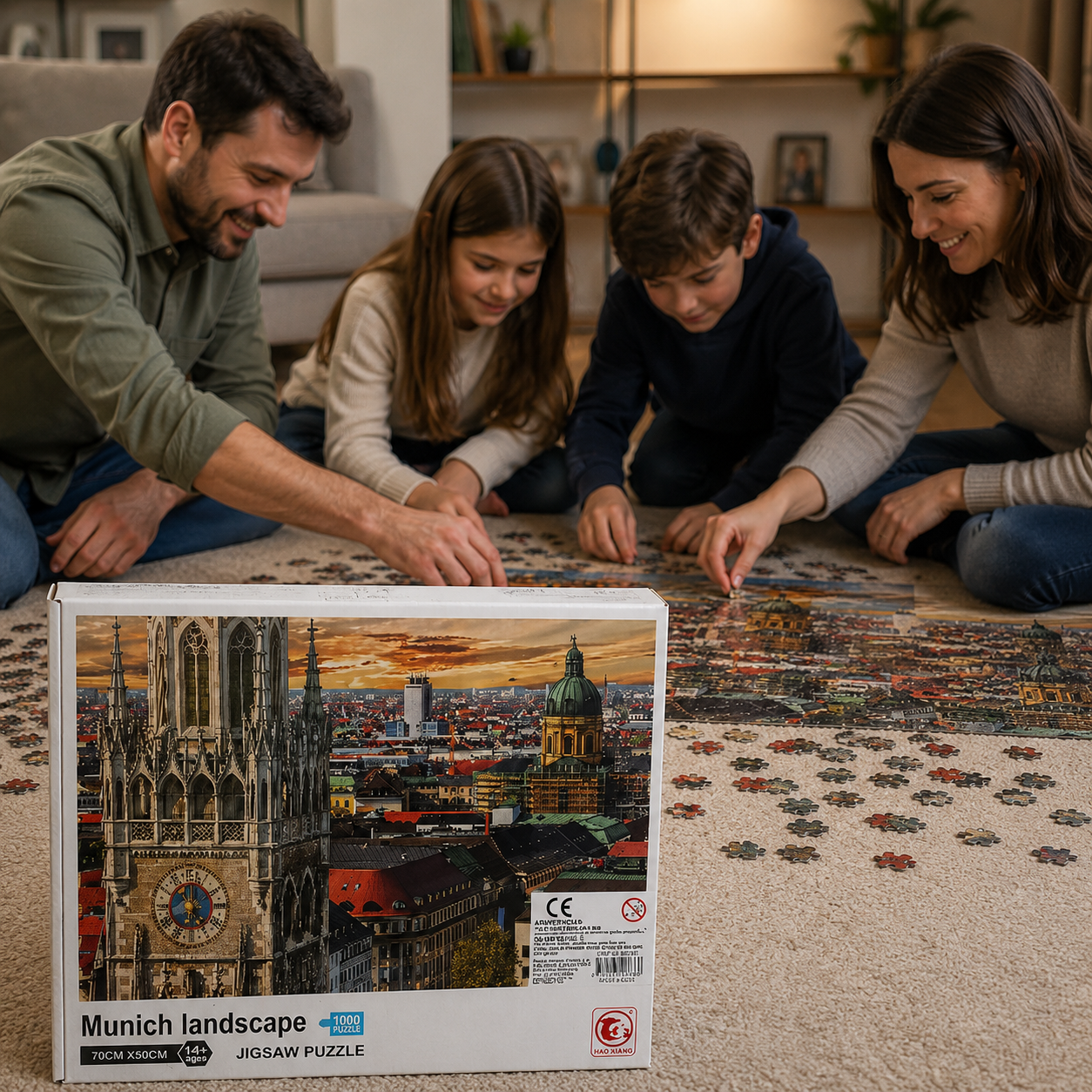 Puzzle 1000 Piezas – Paisajes del Mundo 70 x 50 cm