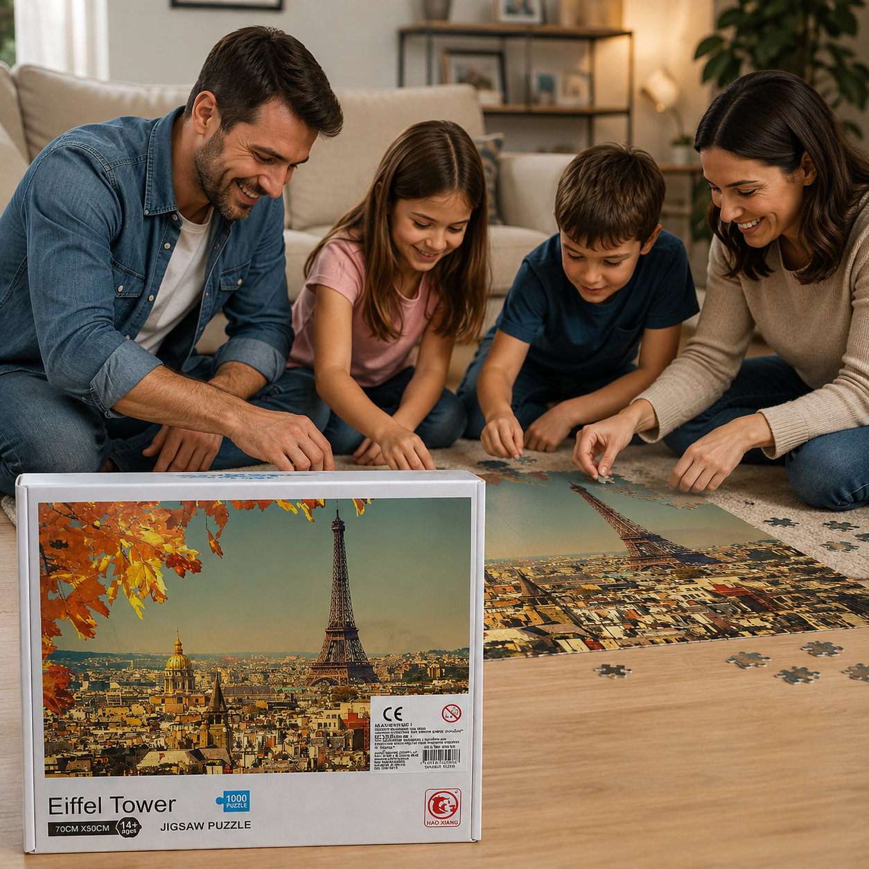 Puzzle 1000 Piezas – Paisajes del Mundo 70 x 50 cm