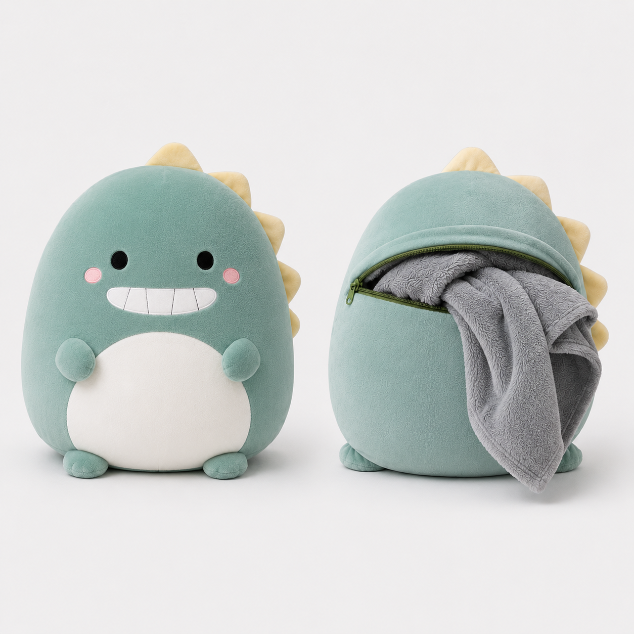Almohadon 3 en 1. Peluche + almohada + manta