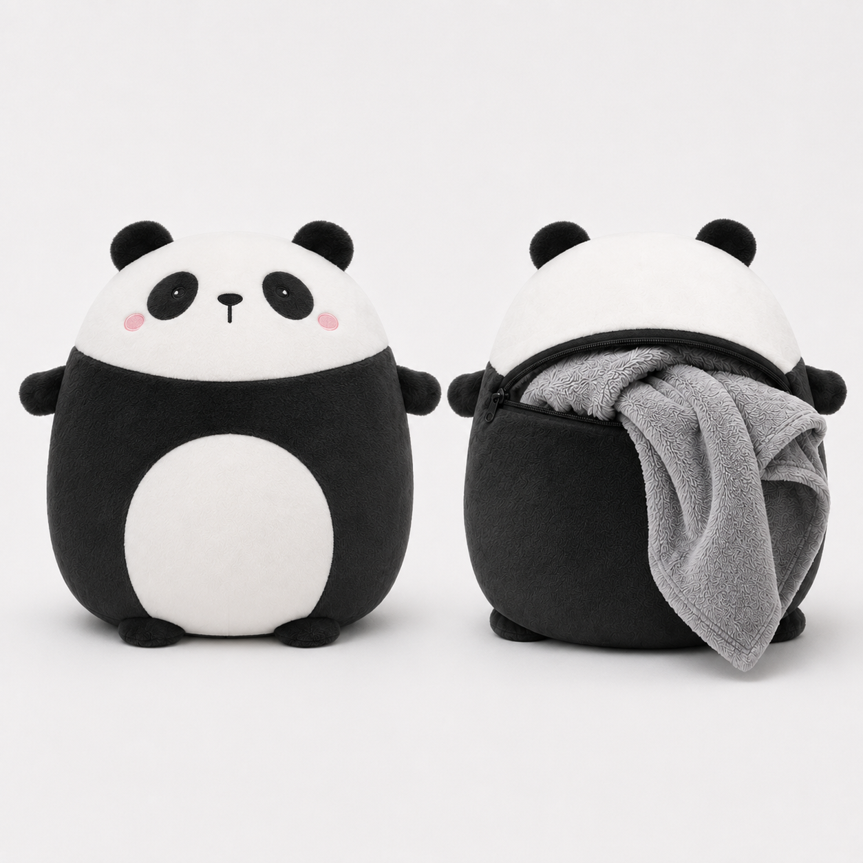 Almohadon 3 en 1. Peluche + almohada + manta