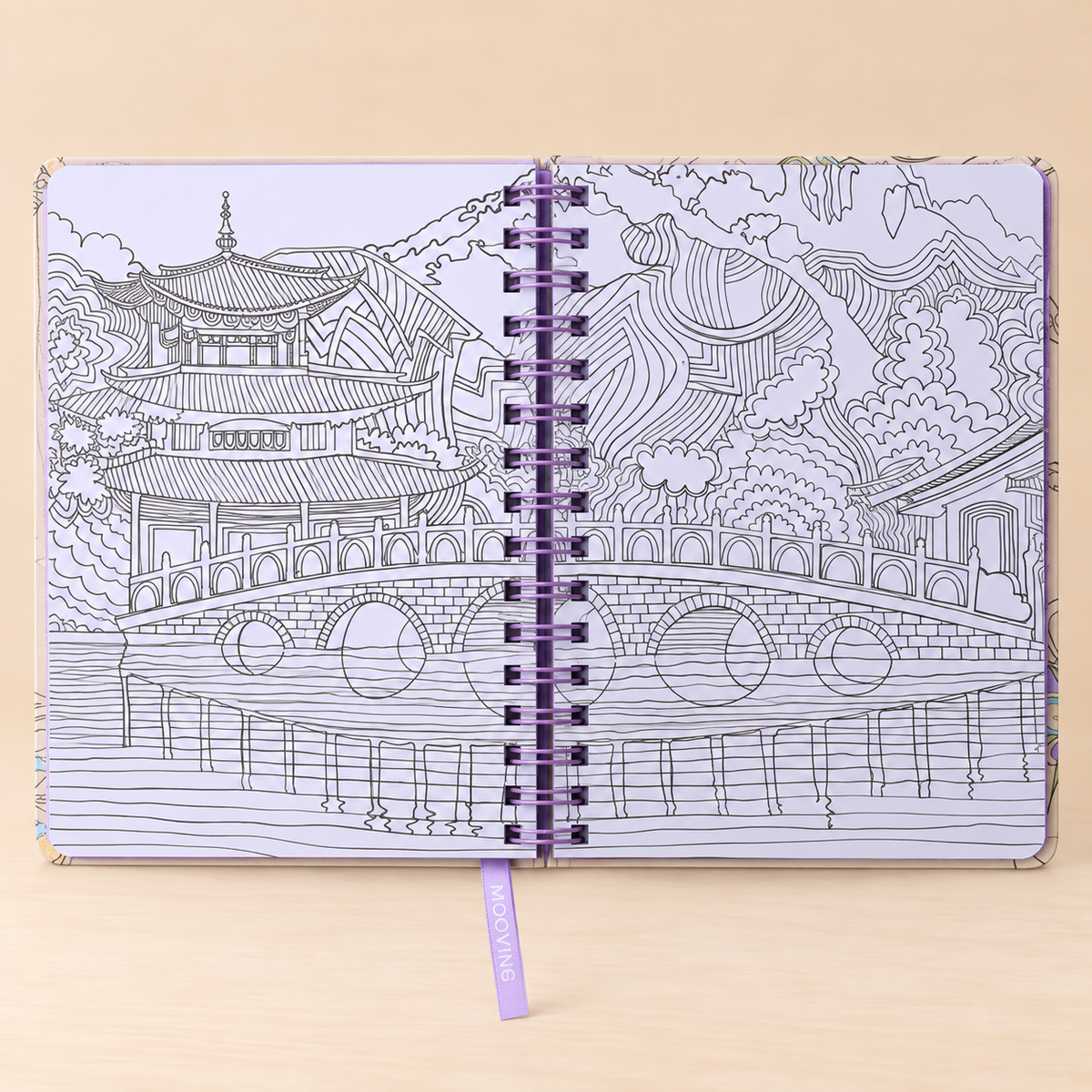 Agenda Mooving The Coloring by Car Pintos 2027 semanal