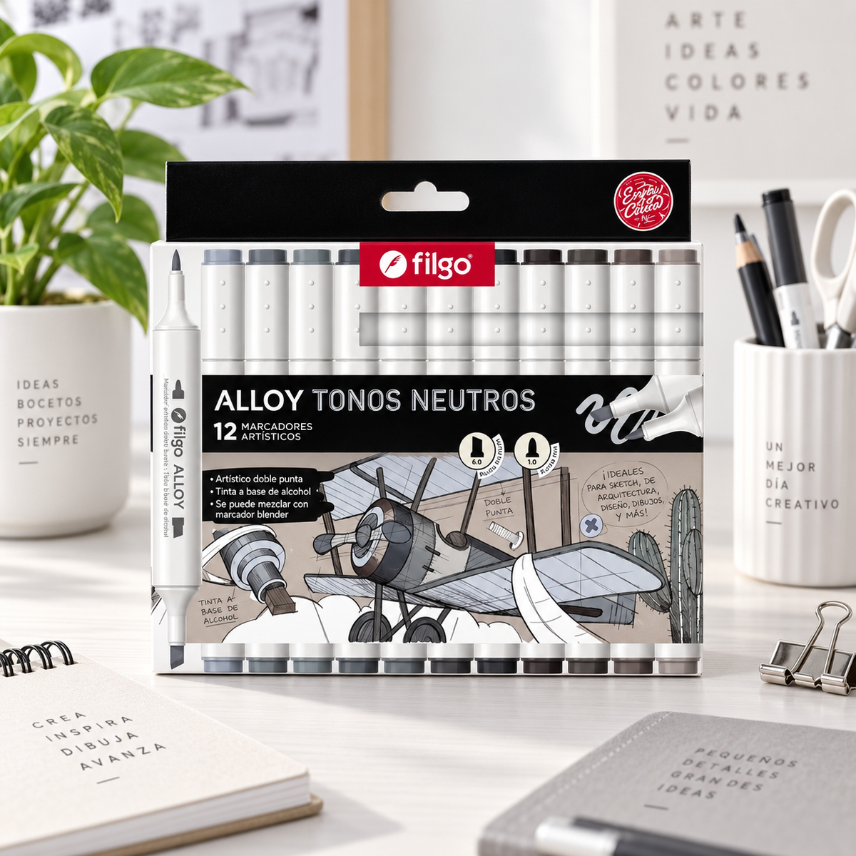 Línea FILGO ALLOY – Marcadores Profesionales Doble Punta