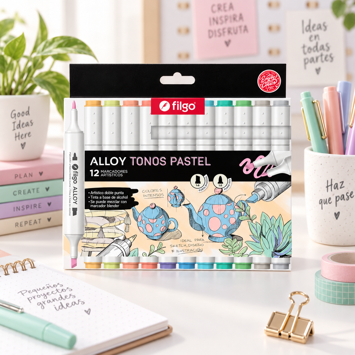 Línea FILGO ALLOY – Marcadores Profesionales Doble Punta