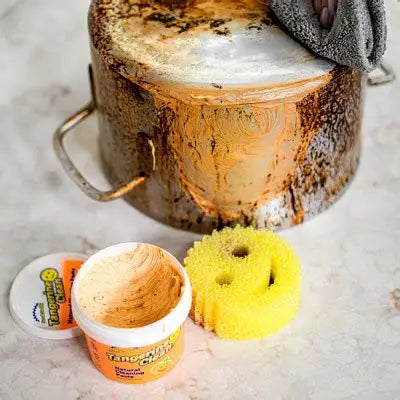 Scrub Daddy Tangerine Clean Pasta Limpiadora Multiuso
