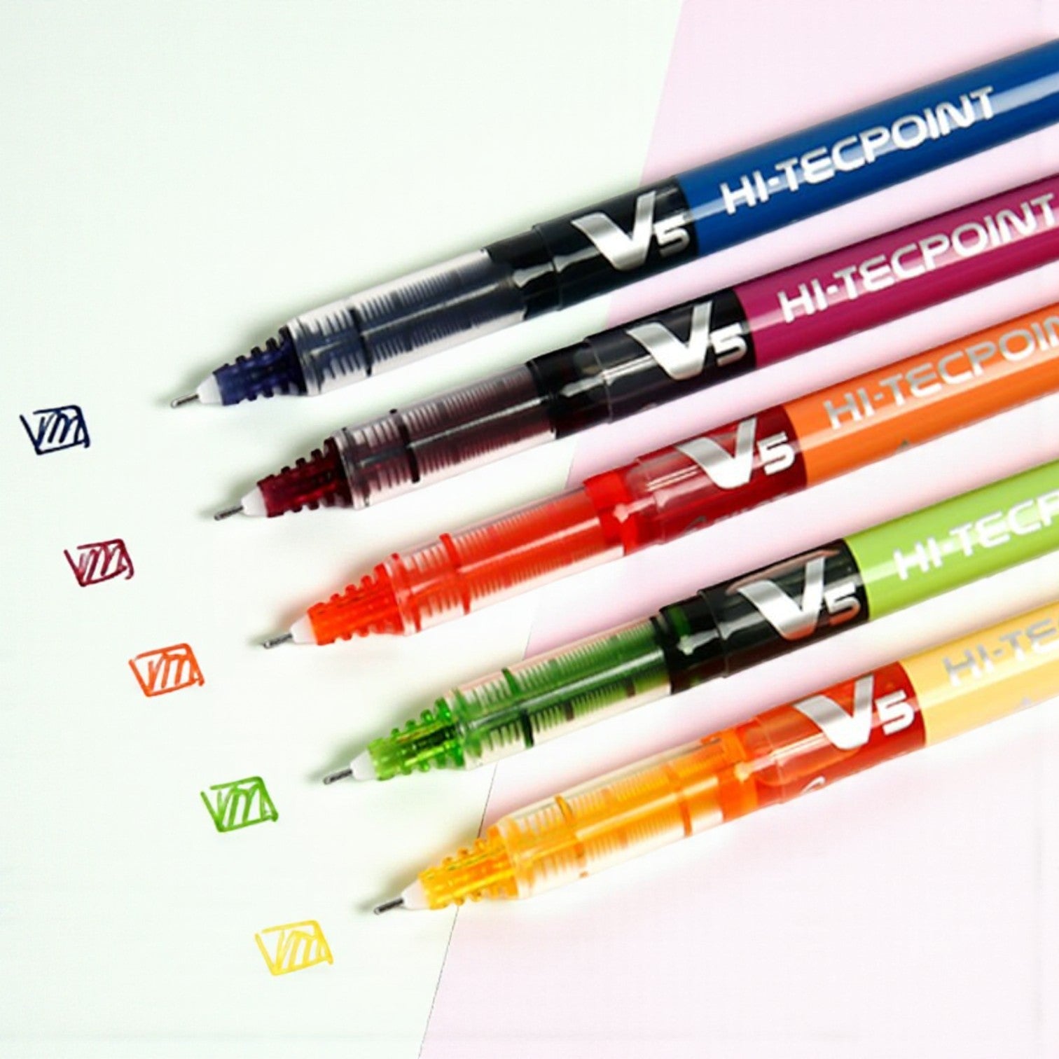 Lapicera Pilot V5 colores