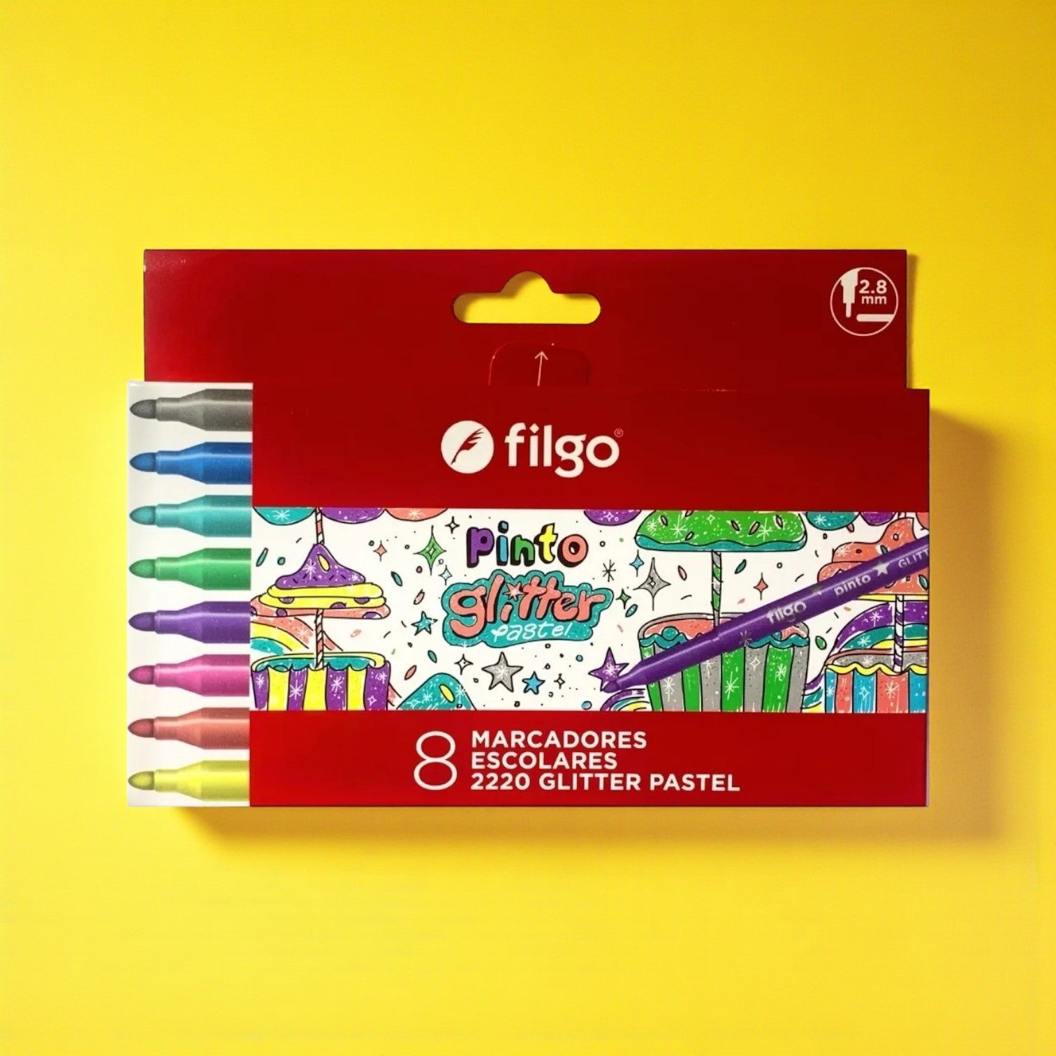 Filgo Pinto 2220 Glitter COLORES PASTEL