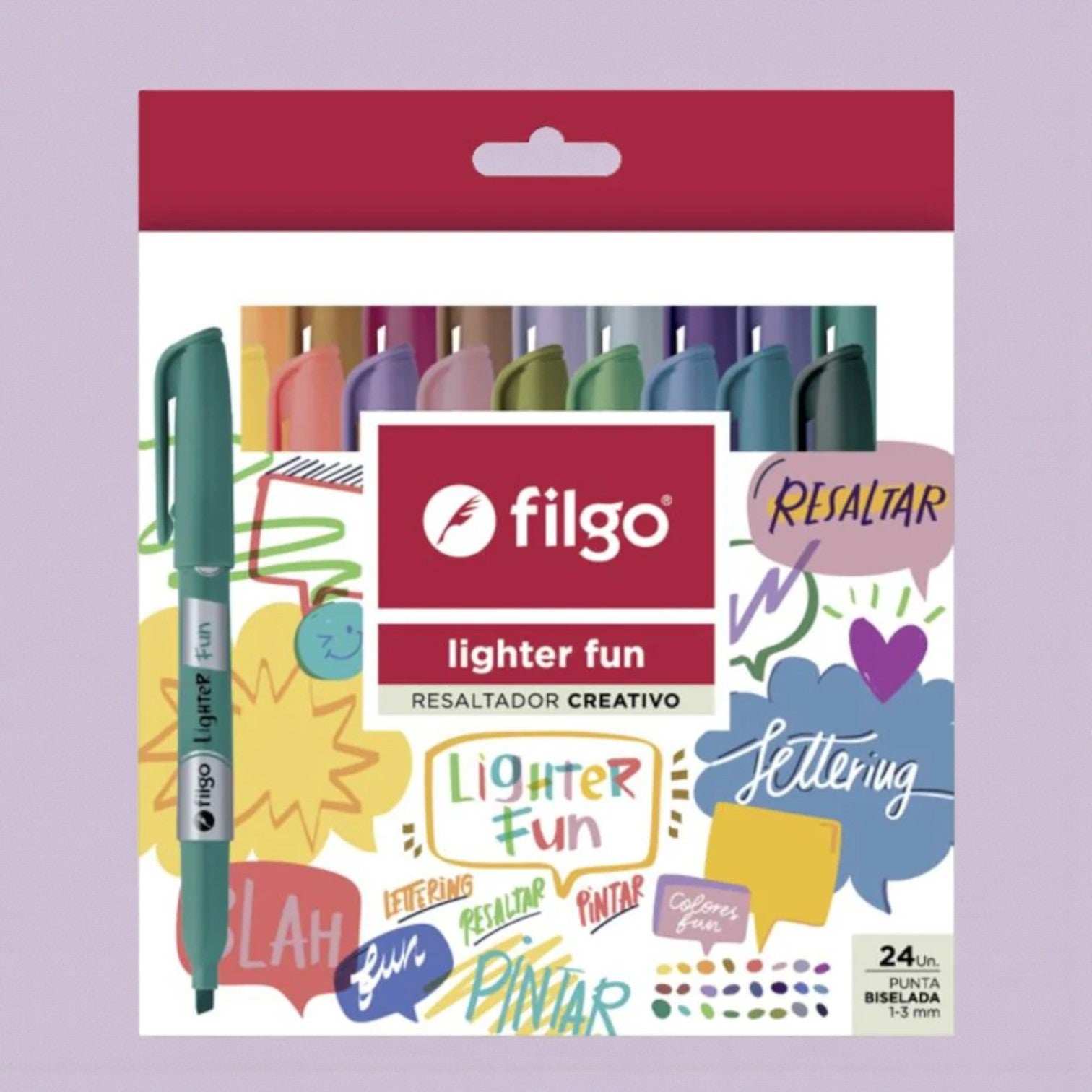 Resaltadores Filgo Lighter Fun x24