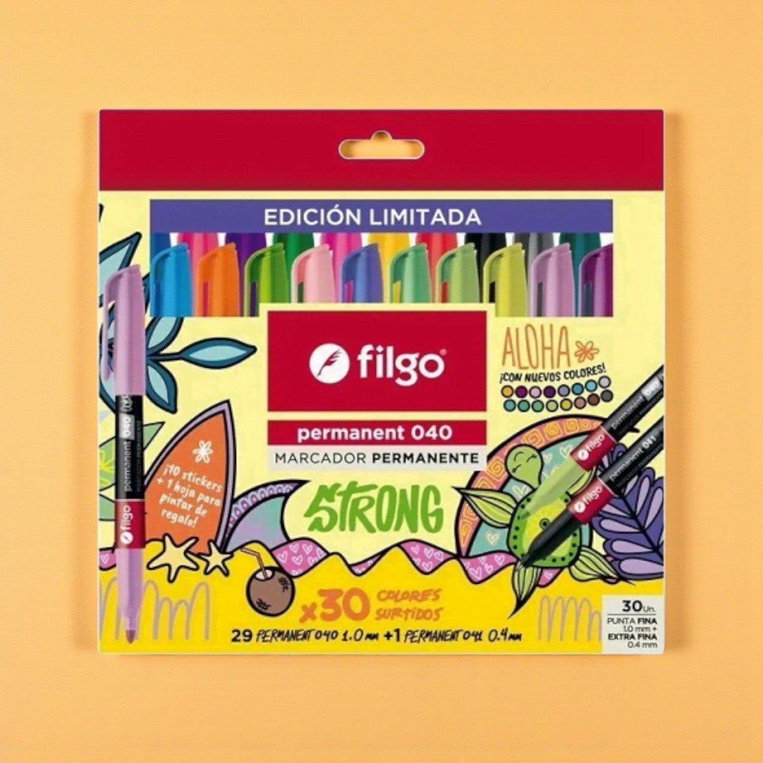 Set Filgo Permanent 040 – Edición Limitada “Aloha” (30 colores)