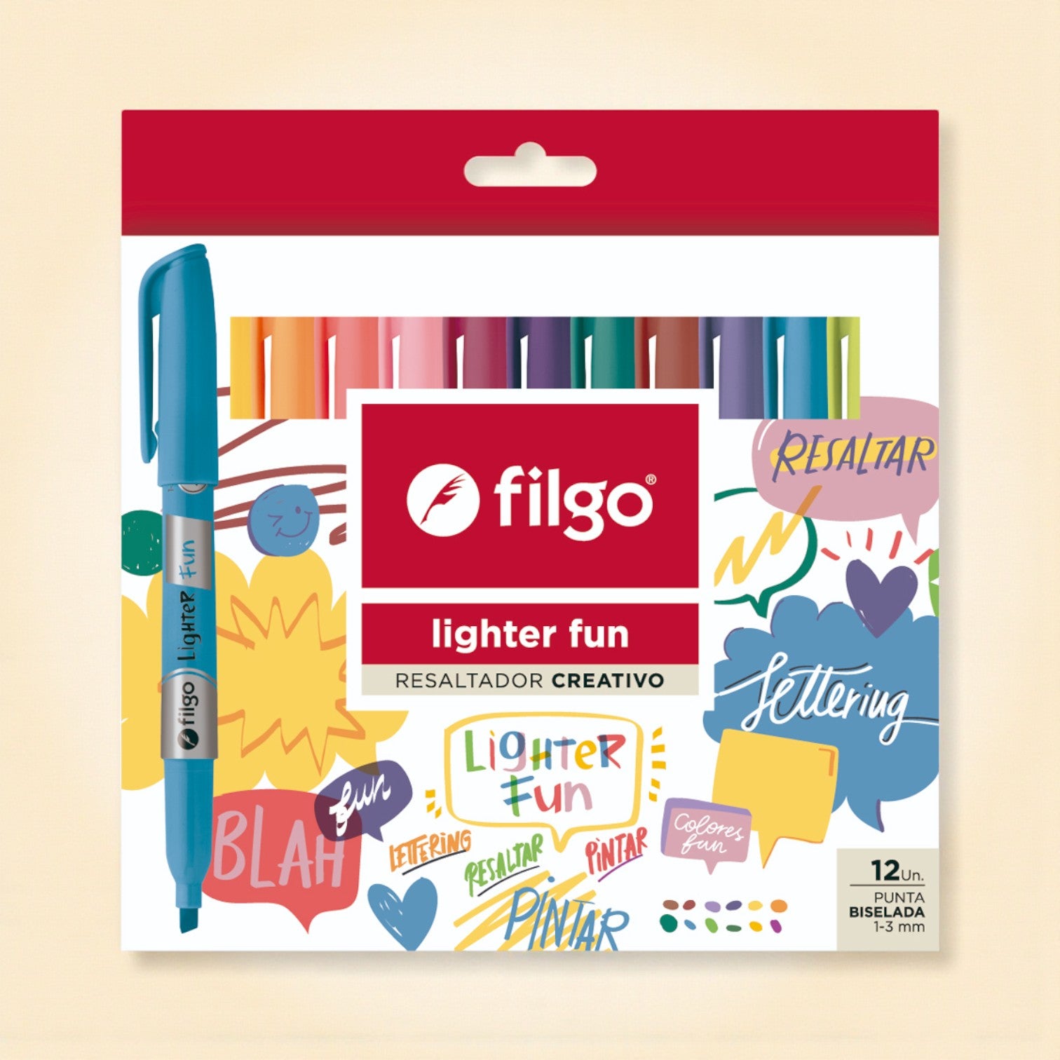 Resaltadores Filgo Lighter Fun x12