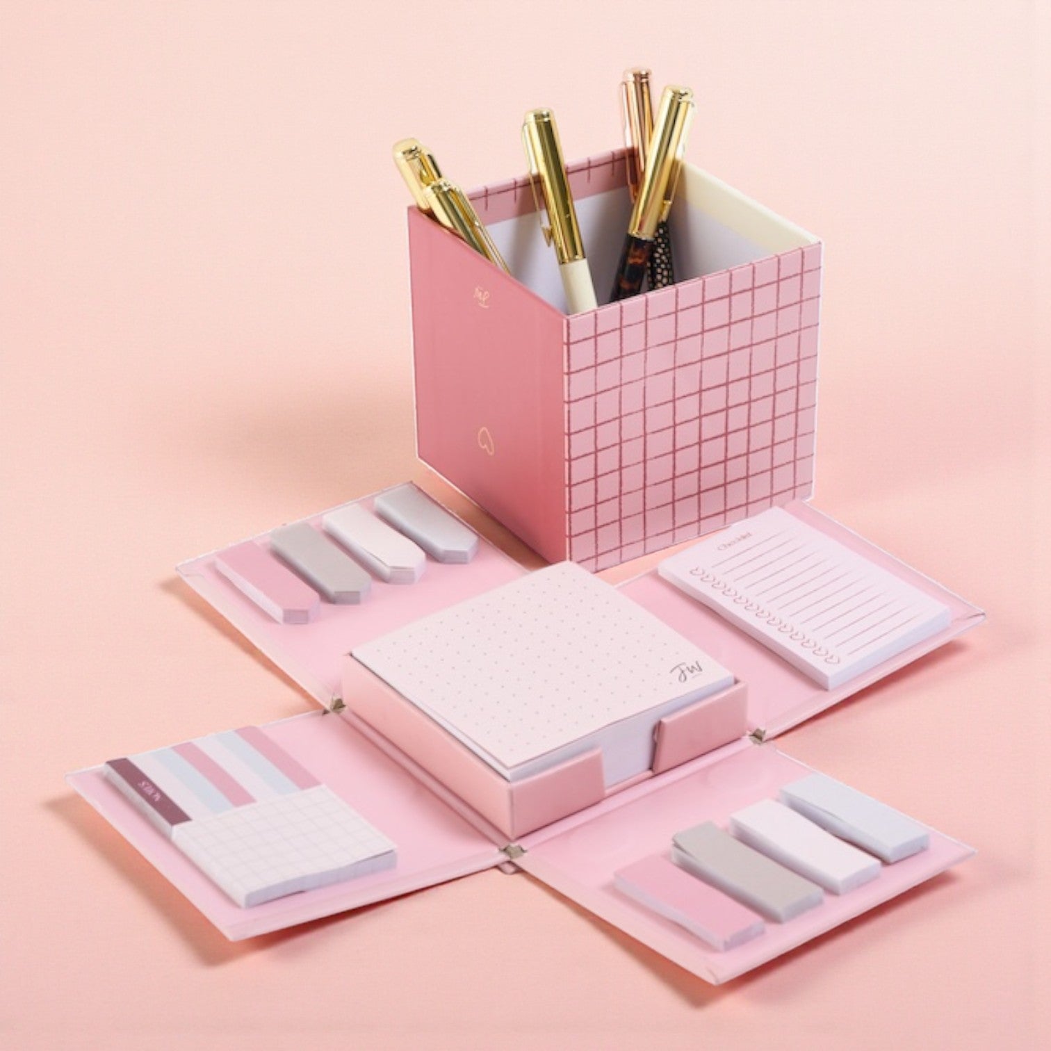 Sticky notes box plegable minimal