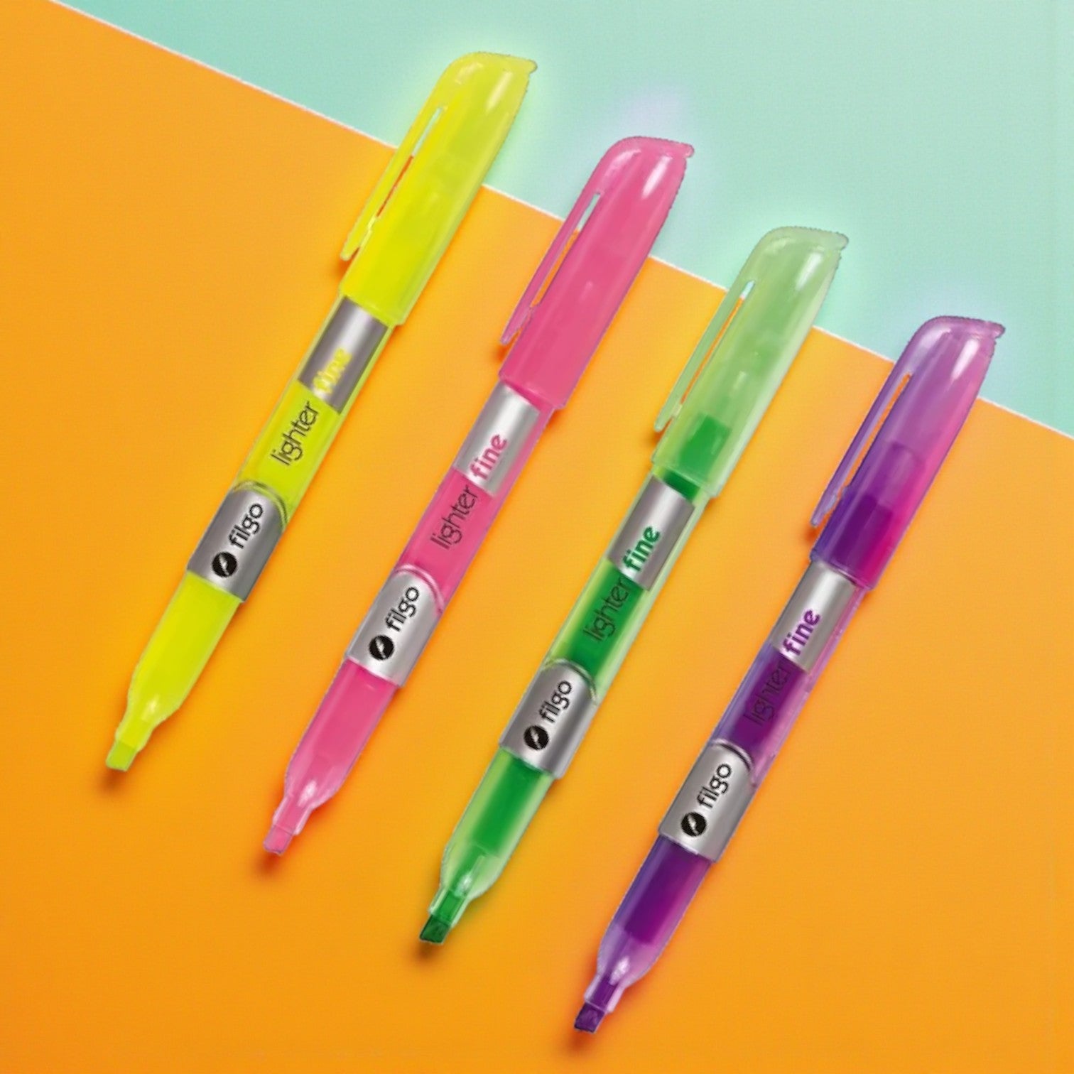 Resaltadores Filgo Lighter Fine Fluo x10