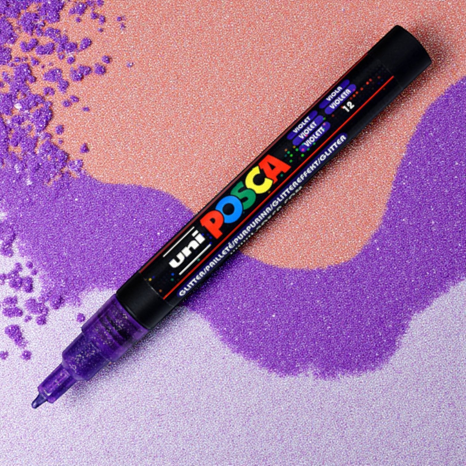 Posca PC-3ML Glitter Set