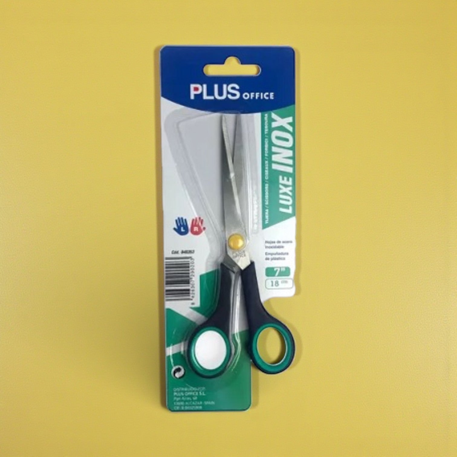 TIJERA PLUS OFFICE ACERO 18CM