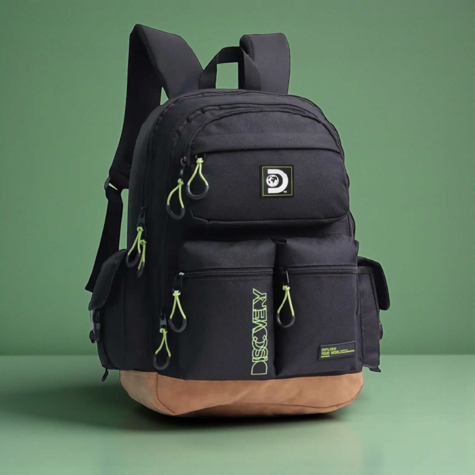 Mochila Discovery Urbana Varios Bolsillos Liviana