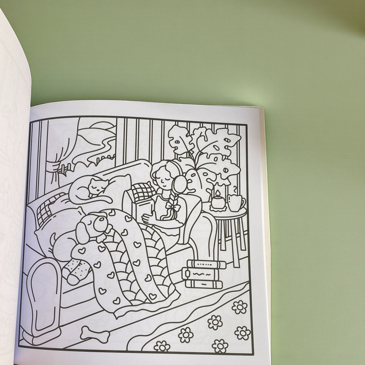 Libros para colorear Cozy&Calm y Cozy&Hug