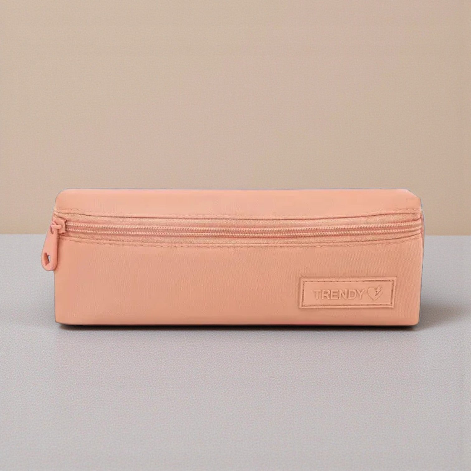 Cartuchera Trendy Escolar Clase Básica Lisa Nylon