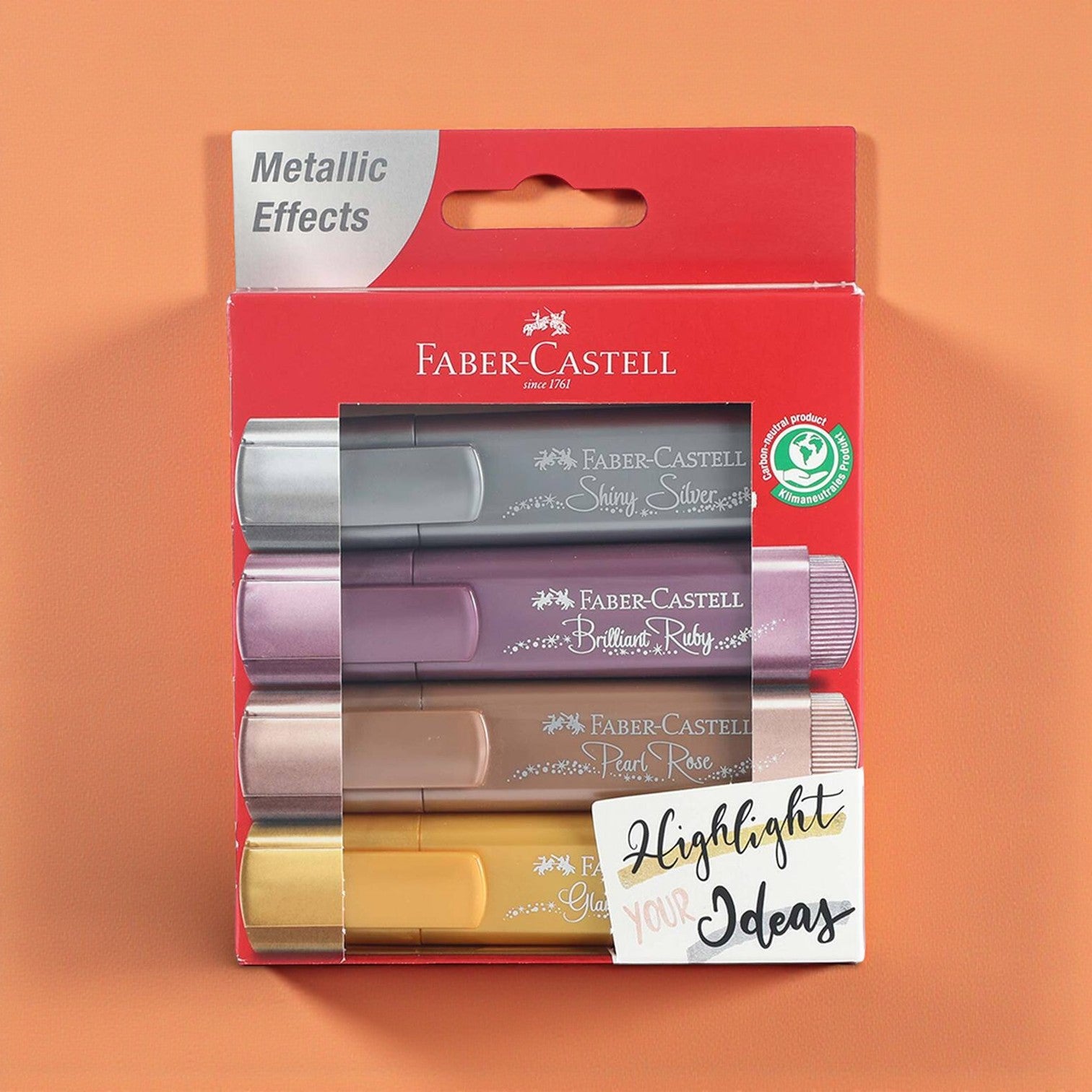 Marcadores FaberCastell efecto metalico