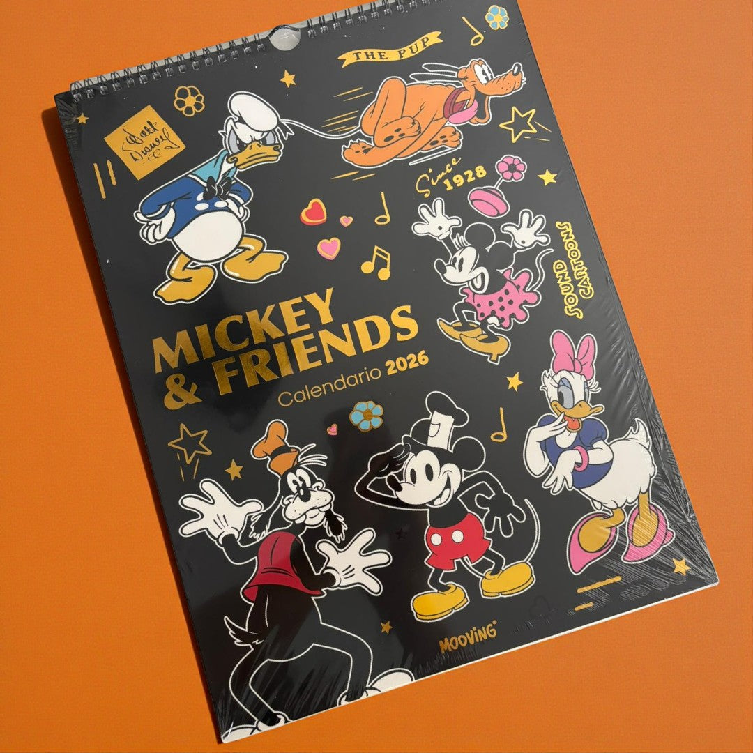 Calendario Mooving Mickey & Friends 2026